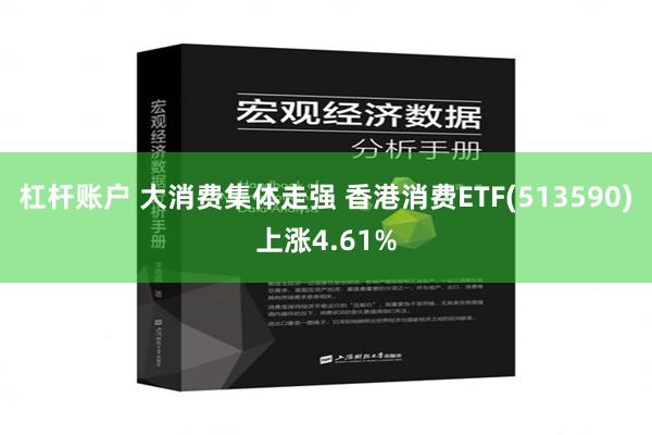 杠杆账户 大消费集体走强 香港消费ETF(513590)上涨4.61%