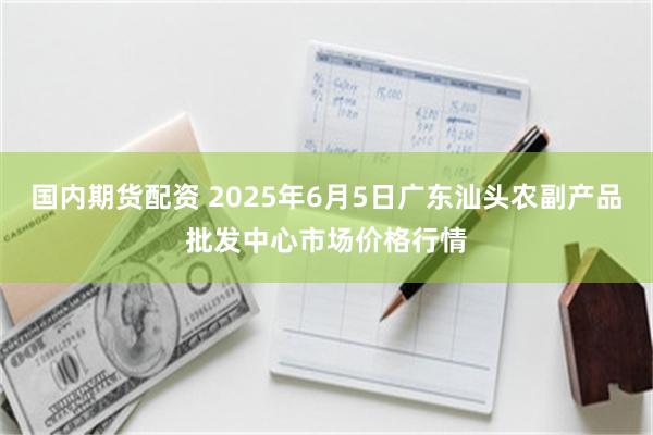 国内期货配资 2025年6月5日广东汕头农副产品批发中心市场价格行情